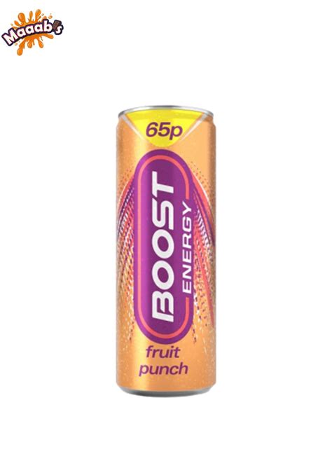 Boost Energy Drink Fruit Punch Flavour 250ml - Maaabs