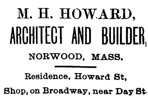 History of norwood massachusetts and its impact on the local county 5