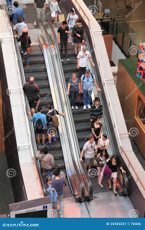 Escalator editorial photography. Image of travel, culture - 34383247