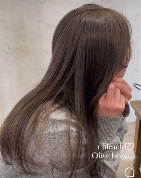 ボード「hair」のピン【2024】 ヘアスタイリング 髪色 ベージュ オリーブ ヘアカラー