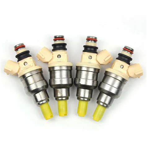 4pcs INP 470 Fuel Injector Nozzle For Suzuki Sidekick X 90 Chevy 1991