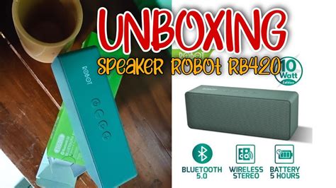 ROBOT RB420 Speaker Bluetooth Stereo YouTube