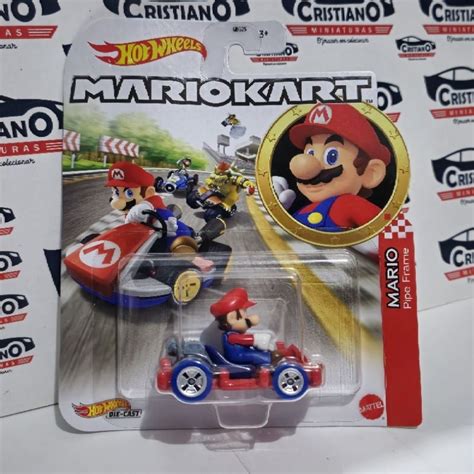 Mario Pipe Frame Hot Wheels Mario Kart Hdb Shopee Brasil