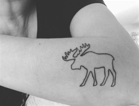 24 mysterious moose tattoos and meanings | Moose tattoo, Tattoo designs ...