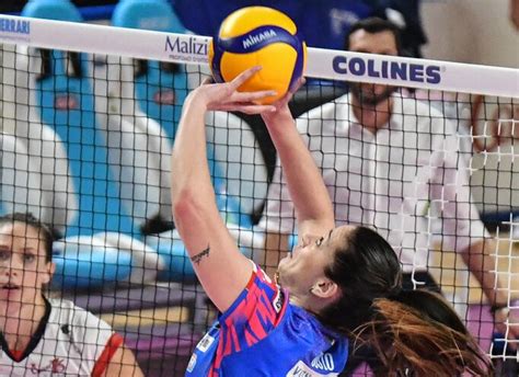 Volley Femminile Le Migliori Italiane Della Giornata Di A Bosio