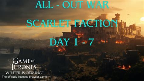 All Out War Scarlet Faction Day To Dragon Valley Youtube