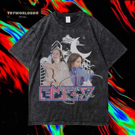 Jual Tryworldbdg Official Enzy Storia Kaos Oversized Kaos Washed