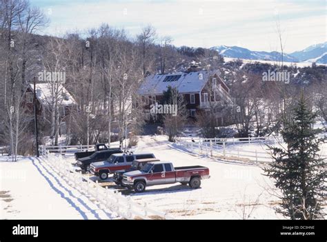 Don Johnson Ranch Little Woody Creek Road In Aspen Colorado 1998