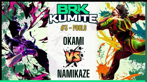 Sf6 👊 Okami Juri Vs Namikaze Dee Jay 👊 Br Kumite 3 Street