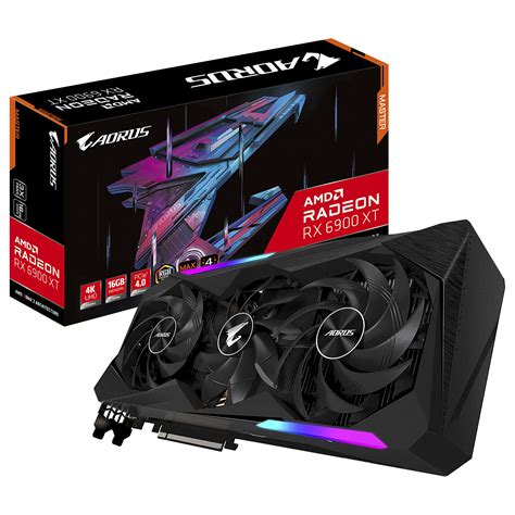 Gigabyte Radeon Rx 6900 Xt Aorus Master 16g Carte Graphique Ldlc Muséericorde