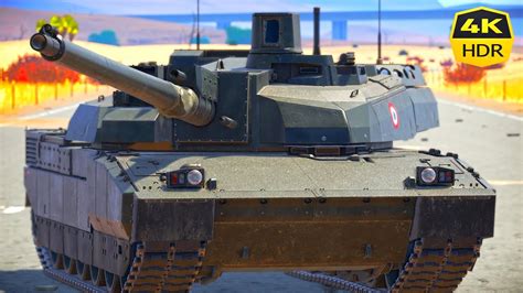 WAR THUNDER France LECLERC SXXI Main Battle Tank No Commentary