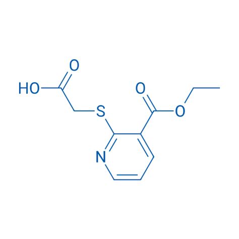 697265 62 6 2 3 Ethoxycarbonyl Pyridin 2 Yl Sulfanyl Acetic Acid BLD