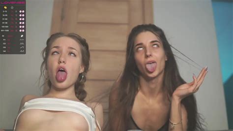 Angels Kiss Couple Of Beauties In Lingerie