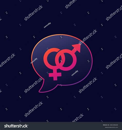 Sex Education Vector Icon Talk About Stock Vector Royalty Free Shutterstock