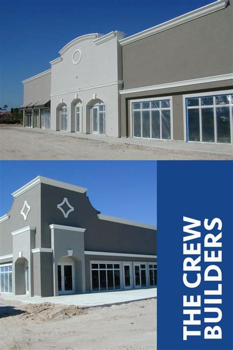 Strip Mall Commercial Design Build Project By The Crew Builders