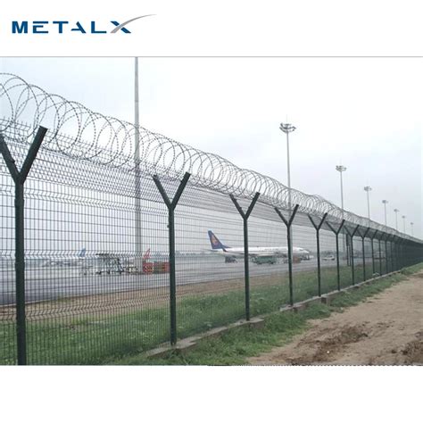 CE And ISO 9001 High Security Airport Fence Outdoor Airport Prison