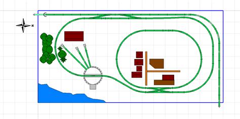 Thoughts on this 4x8 HO scale layout? : r/modeltrains