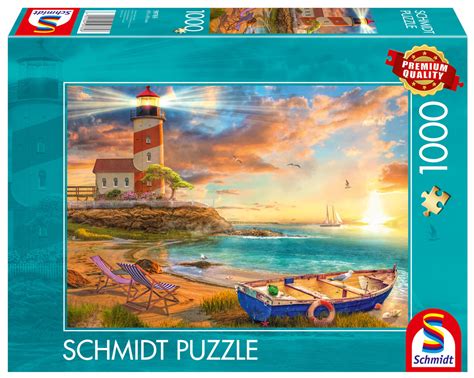 Puzzle Zachód słońca nad zatoką 1000 el Schmidt Sklep EMPIK