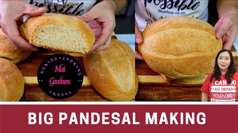 Big Pandesal Making by Mai Goodness | No Preservatives | Buttery Taste ...