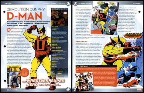 D Man Demolition Dunphy Dm 01 Heroes Avengers Marvel Fact File Page