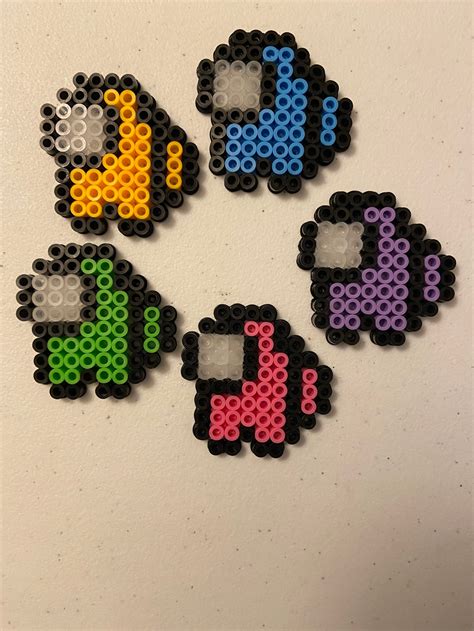 Among Us Perler Bead Set Etsy