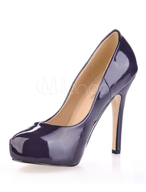 Venta Zapatos De Tacon Morados En Stock