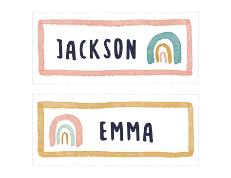 Free Printable Cubby Name Tags | FREE Printables
