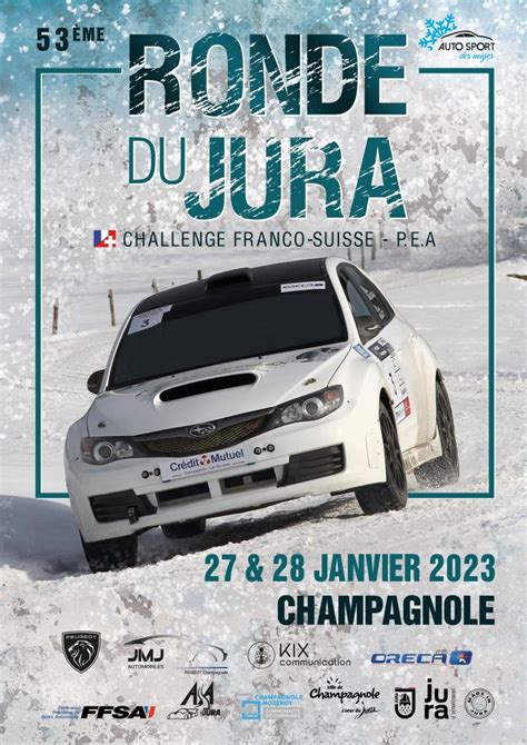 Liste Des Engag S Rallye Ronde Du Jura