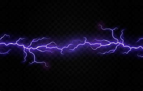 Premium Vector Lightning Thunder Storm Electric Vector Bolt Png