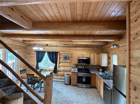 Stay in a Rustic Alaskan Cabin with Private Baths & a Full Kitchen