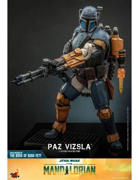 Comprar Star Wars The Mandalorian Figura 1 6 Hot Toys Paz Vizsla Hot Toys 32 Cm Mil Comics