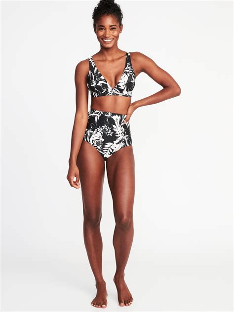 V Neck Bikini Top For Women Old Navy