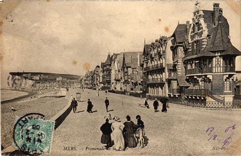 Mers les Bains Promenade de la Plage à Mers les Bains