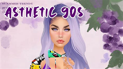 Imvu 💜criando Uma Avatar Alternativa Estilo 90s Com ítens Aleatórios