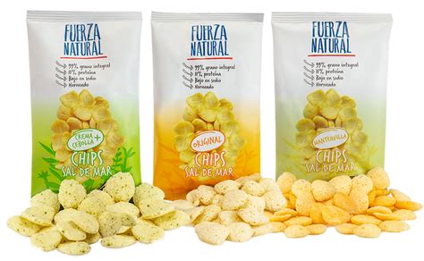 Chip Sal De Mar Snack Saludable Fuerza Natural