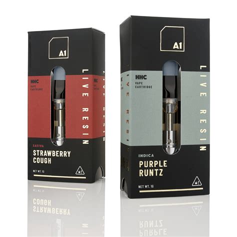 A1 Hemp Hhc Live Resin Vape Cartridge The Calm Leaf