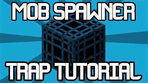 Minecraft Mob Spawner Trap Tutorial How To Build A Monster Spawner