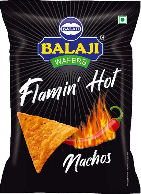 Balaji Wafers Nachos Flamin Hot 140g