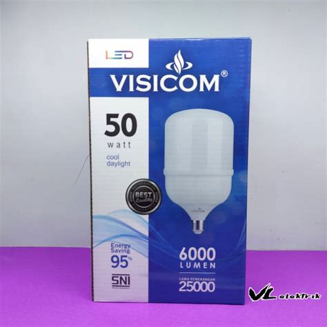 Jual LAMPU LED VISICOM 50 Watt 40 Watt 30 Watt VISICOM GARANSI 1 TAHUN