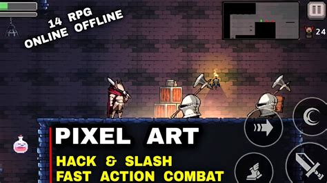 Top 13 Action RPG PIXEL ART Games 2D RPG Graphic Action HACK And