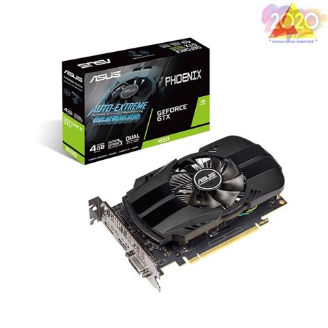 Card màn hình ASUS PH GTX 1650 4G 4GB GDDR5 128 bit DVI HDMI DP