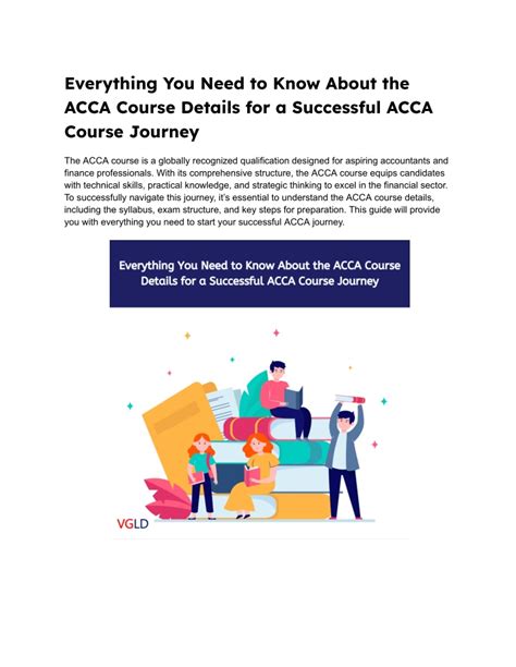 PPT Everything You Need To Know About The ACCA Course Details For A