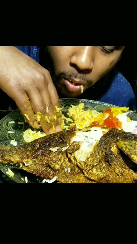 Spicy Big Whole Fish Curry Eating Asmr Mukbang Eating Challenge Youtube