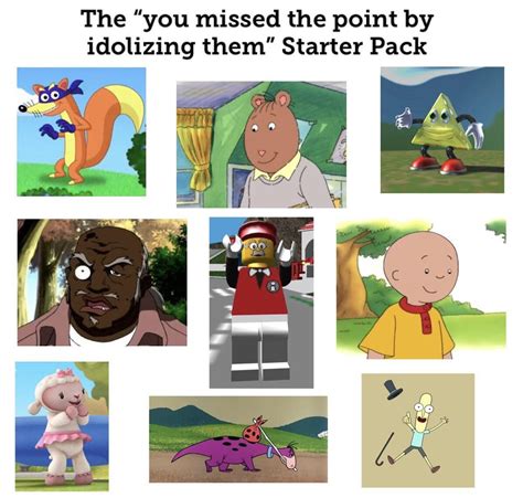 Anyone else out here idolizing Caillou? : r/memes