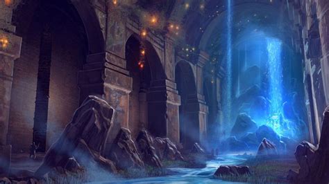 Dungeon Characters And Art Everquest Next Fantasy Landscape