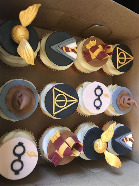 Harry Potter Cupcake Toppers Australia