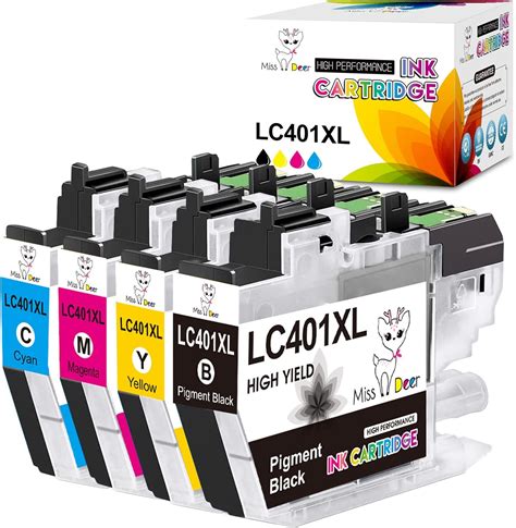 Amazon Miss Deer LC401XL LC401 XL Ink Cartridge High Yield