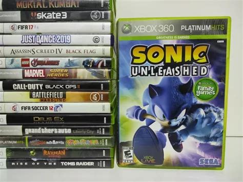 Jogo Sonic Unleashed Original Para Xbox Midia Fisica Mercadolivre