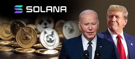 Trump Biden Meme Coins Surging On Solana Network