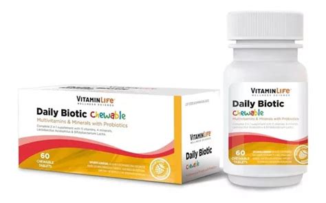 Daily Biotic Chewable Multivitam Nico Tablet Vitaminlife Cuotas